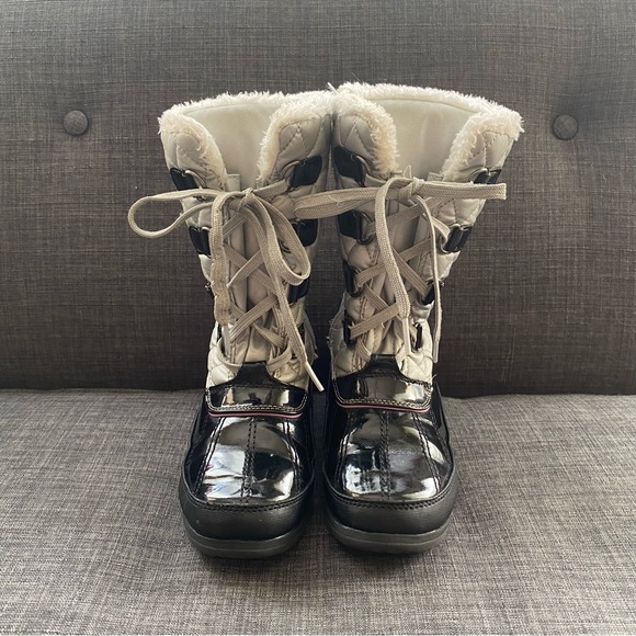 WINTER SNOW BOOT SPORTO Waterproof QUILTED FUAX FUR LINED Boots - Picture 2 of 11